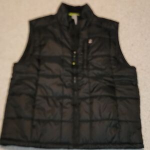 Izod Black Quilted Vest